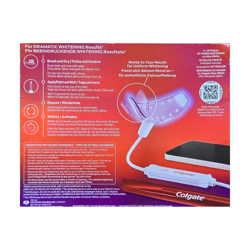 Colgate Max White — Kit de blanchiment dentaire LED — vue 2