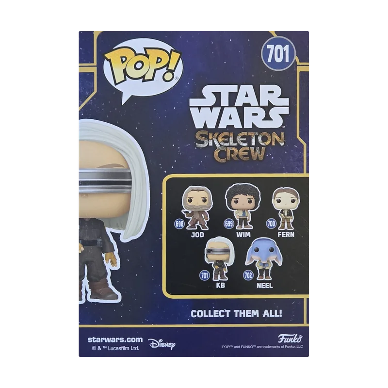 Funko Pop! Star Wars Skeleton Crew — KB (no. 701) — view 2