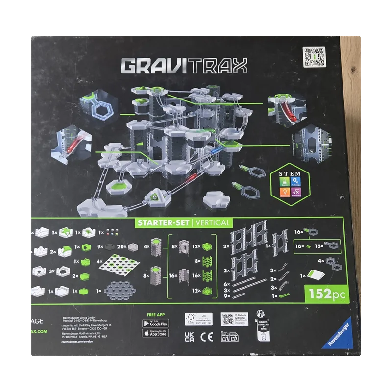 GraviTrax PRO Starter Set Vertical — 3D marble run — view 2
