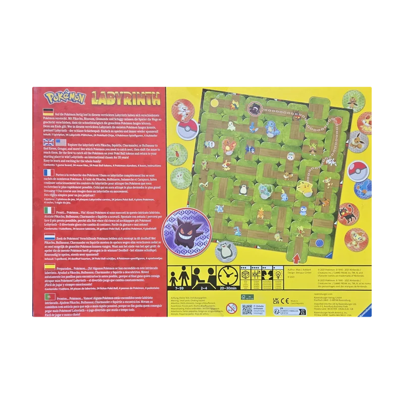 Labyrinthe Pokémon — Ravensburger — vue 2