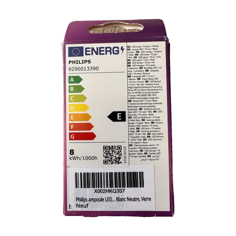 Philips — LED R7S linear bulb 78 mm 7.5 W (60 W equivalent) — view 2