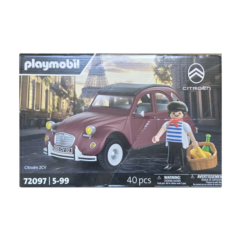 Playmobil — Citroën 2CV grenat