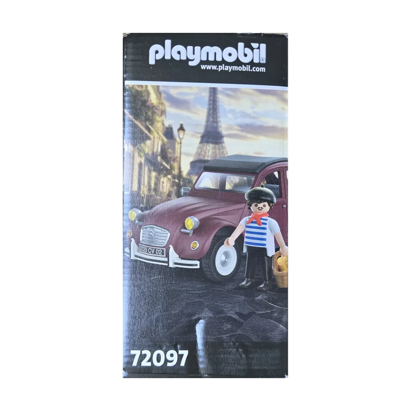 Playmobil — Citroën 2CV grenat — vue 4