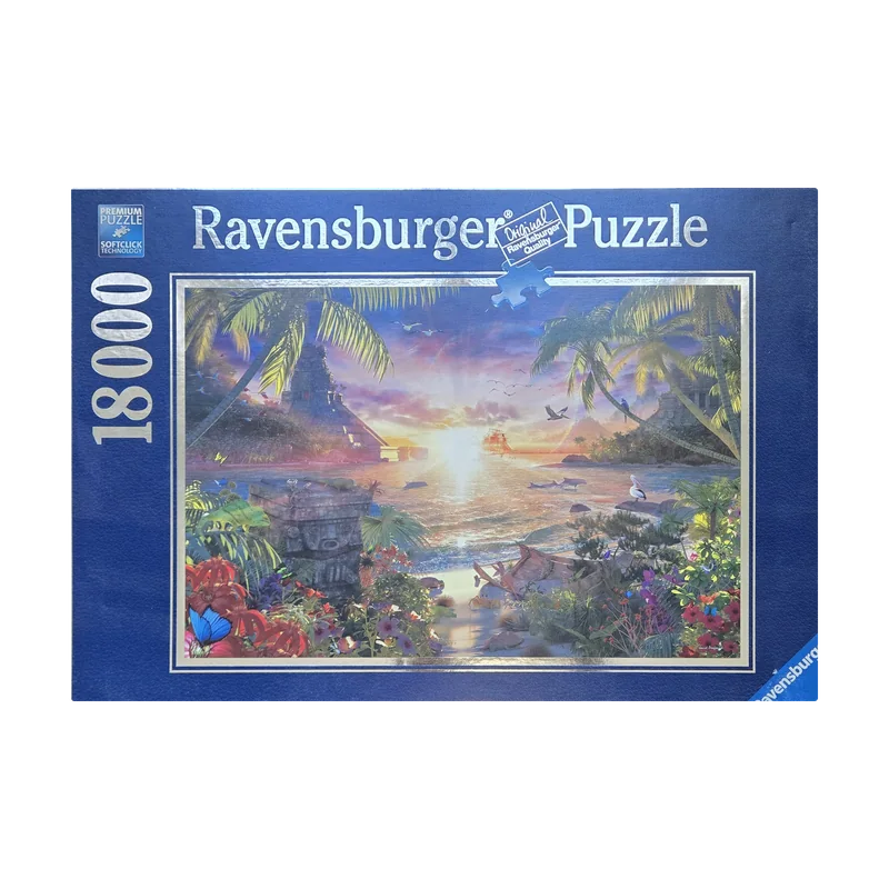 Ravensburger — Puzzle 18 000 pièces « Paradis au soleil couchant »