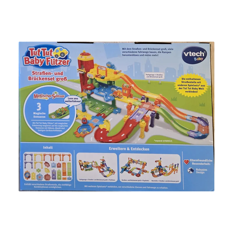 VTech Toot-Toot Drivers — Large roads and bridges set — view 2