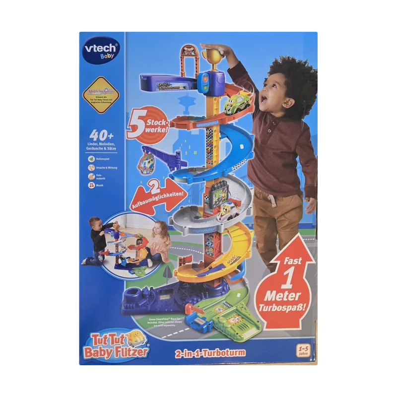 VTech Toot-Toot Drivers — 2-in-1 Turbo Tower — view 2