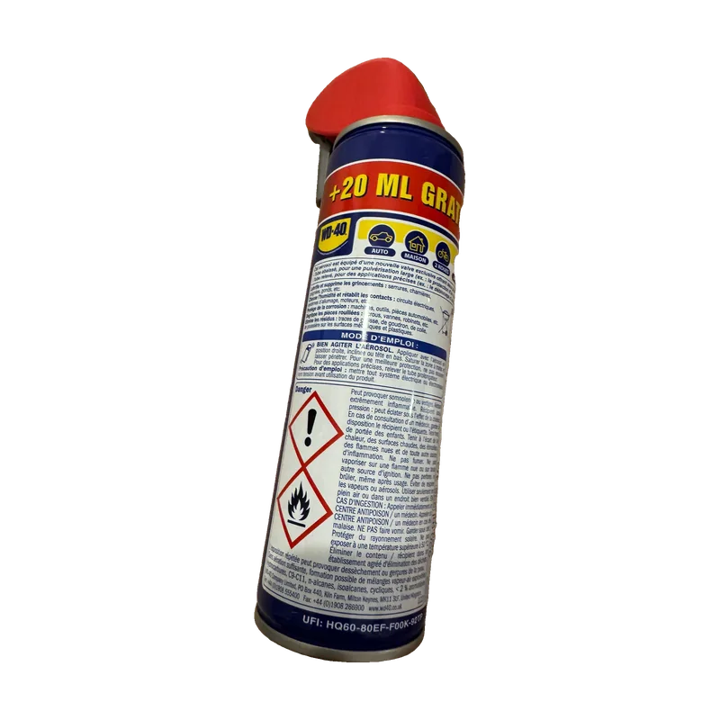 WD-40 Produit Multifonction — Spray Double Position 220 ml — vue 2
